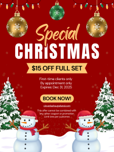 eyelash extensions chrismas 2025